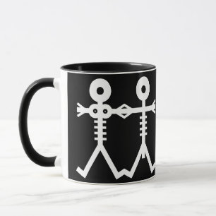 Liebe Eternal Skeletons Icon 2007 Art Tasse