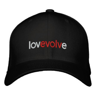Liebe Evolve bestickte Wollkappe Bestickte Baseballkappe