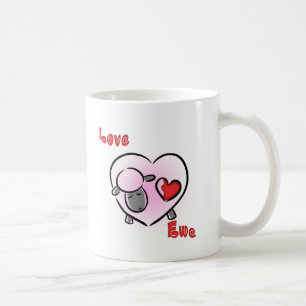 Liebe Ewe Valentine Tasse