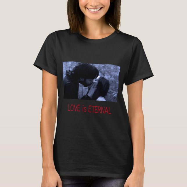 LIEBE EWIGES "Dracula- u. Mina-" T-Shirt (Vorderseite)