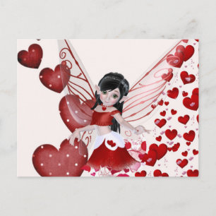Liebe Fairy Postcard Postkarte
