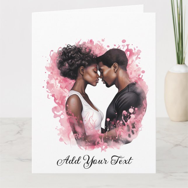 Liebe - Faltkarte Karte (Vorderseite)