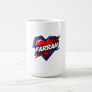 Liebe Farrah Kaffeetasse
