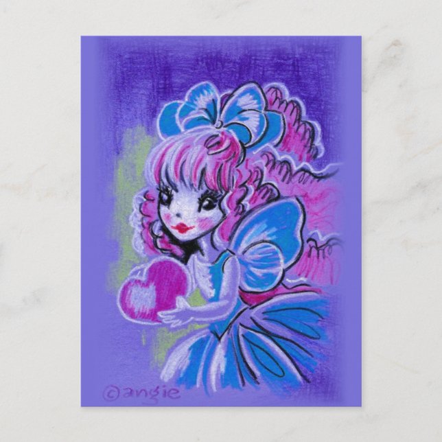 Liebe Fee Postkarte (Vorderseite)