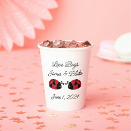 Liebe-Fehler, Personalisieren Pappbecher