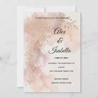 Liebe feiern — Alex & Isabella Einladung
