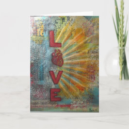 Liebe Feiertagskarte