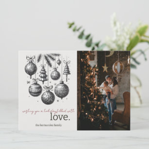 Liebe Feiertagskarte