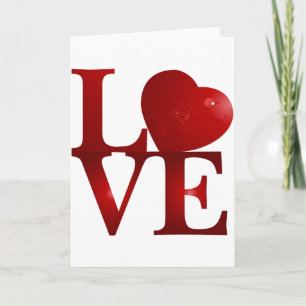 LIEBE FEIERTAGSKARTE