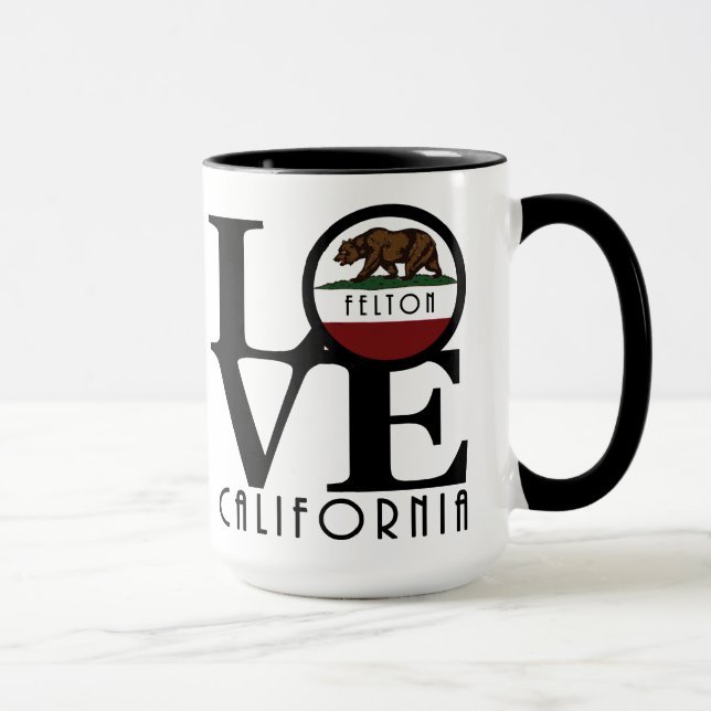 LIEBE Felton California 15oz Tasse (Rechts)