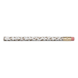 Liebe Ferrets - Weiß Bleistift
