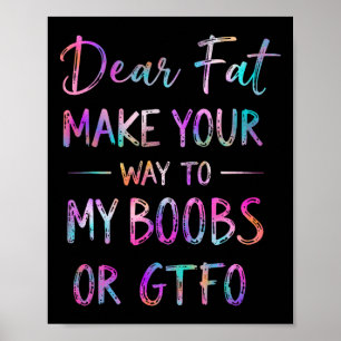 Liebe Fette macht mir den Weg zum lustigen Gym Hum Poster