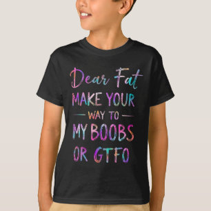 Liebe Fette macht mir den Weg zum lustigen Gym Hum T-Shirt