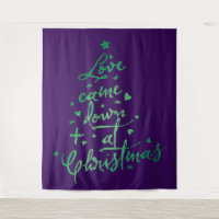 Liebe fiel den Weihnachtsbaum nieder