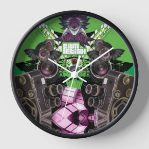 Liebe Film Kung Fu Kamera Kinokamera Wall Clock Uhr