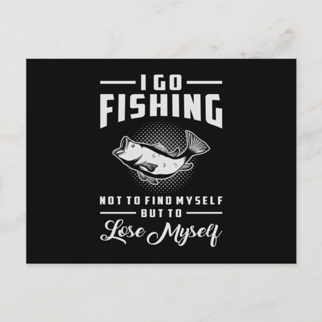 Liebe Fisch Fischerei Fischerei Fischerei Fischer  Postkarte (Vorderseite)