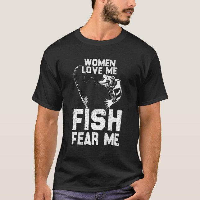 Liebe Fische Angst mich, die Liebe Fischen T-Shirt (Vorderseite)