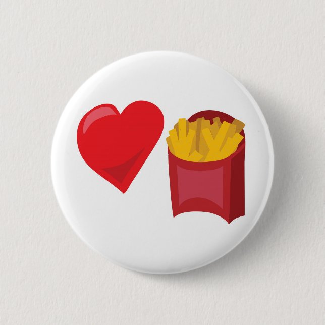 Liebe-Fischrogen!  Kundengerecht: Button (Vorderseite)