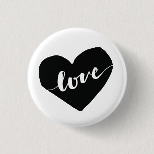 Liebe-Flair-Button Button