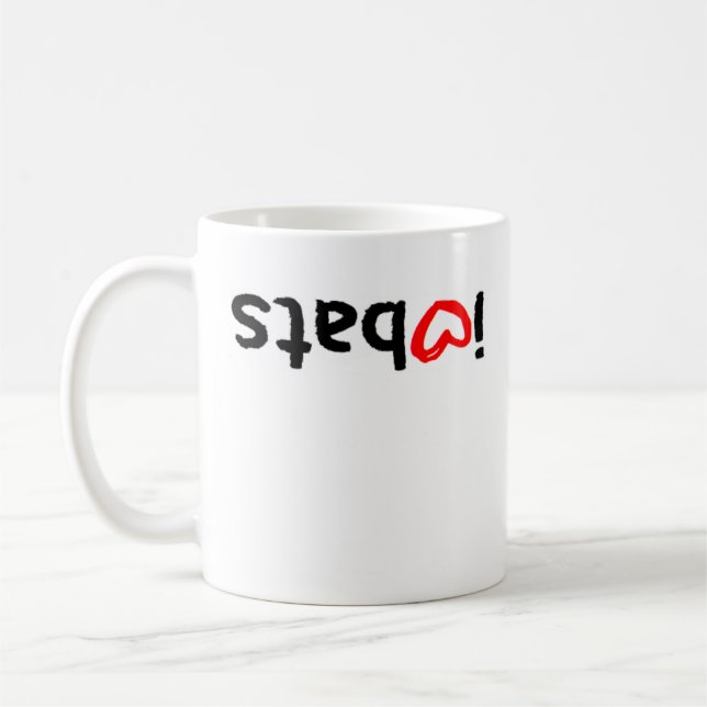 Liebe Fledermäuse2 Tasse (Links)