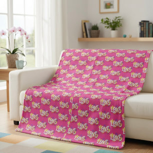LIEBE Fleece Blanket