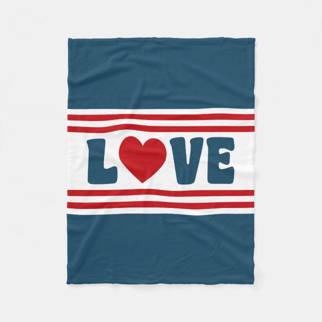 Liebe Fleecedecke (Vorderseite)