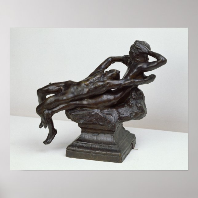 Liebe Fleeing, 1881 Poster (Vorne)