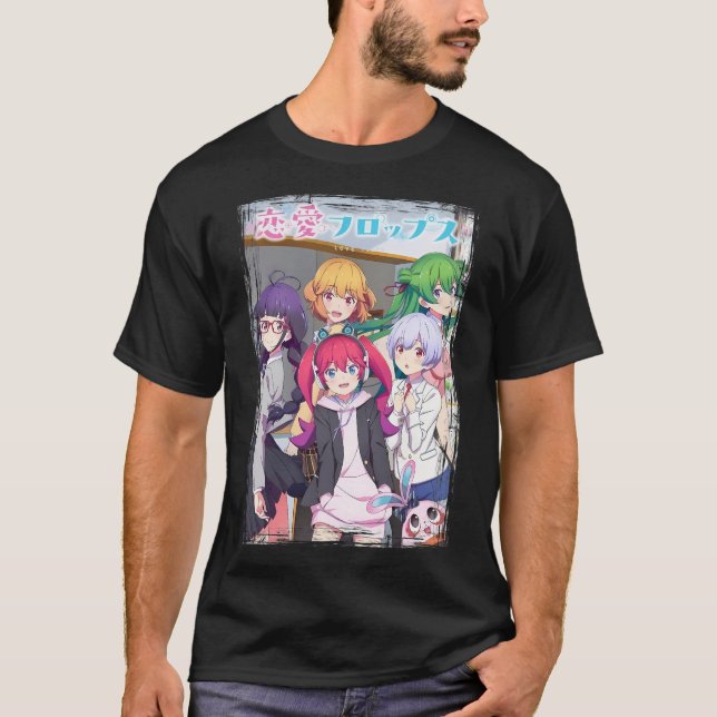 Liebe Flops - Kawaii Anime T-Shirt (Vorderseite)