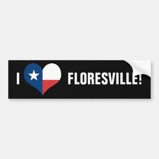LIEBE FLORESVILLE! AUTOAUFKLEBER