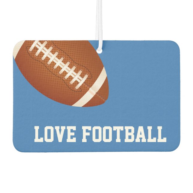Liebe Football Air Freshener Autolufterfrischer (Vorderseite)