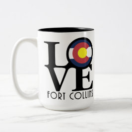 LIEBE Fort Collins 15oz Zweifarbige Tasse