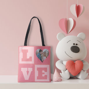 Liebe Foto Pink Hearts Muster Valentines