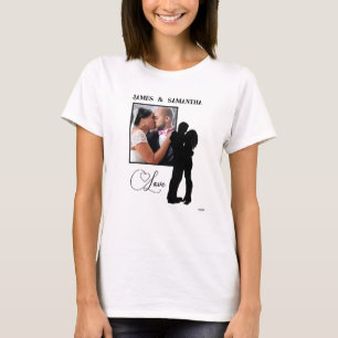 Liebe Foto T - Shirt mit grafischem HAMbWG