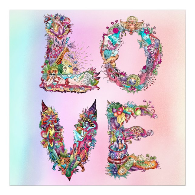 LIEBE FOTODRUCK (Vorne)