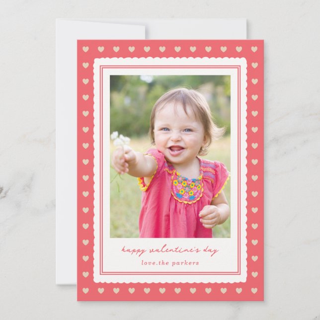 Liebe Frame Valentine Tageskarte Feiertagskarte (Vorderseite)