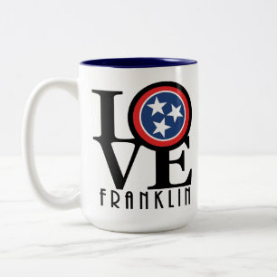 LIEBE Franklin Tennessee 15oz Zweifarbige Tasse