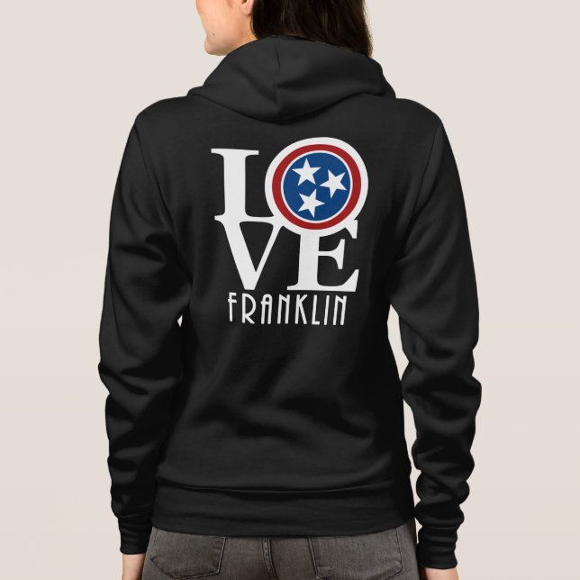 LIEBE Franklin Tennessee Hoodie (Rückseite)