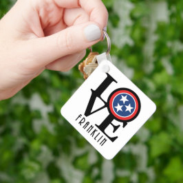 LIEBE Franklin Tennessee Schlüsselanhänger