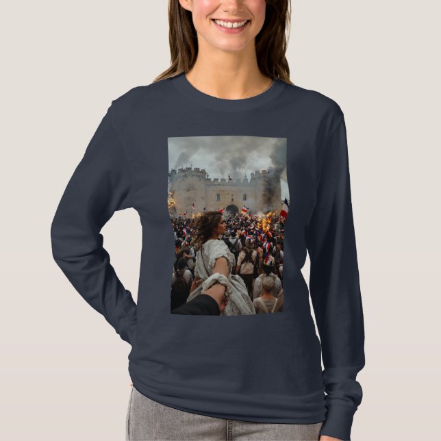 Liebe Frau Grafik T-Shirt (Vorderseite)