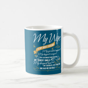 Liebe Frau T-Shirt, Frau ist Freund T-Shirt Kaffeetasse