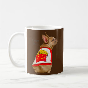 Liebe French Bulldog Frenchie Mama Vater Doppy Pup Kaffeetasse