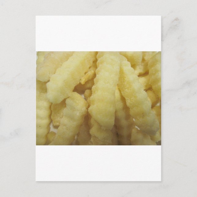 Liebe French Fries Postkarte (Vorderseite)