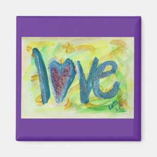 Liebe Fresh Spring Art Malerei Magnet