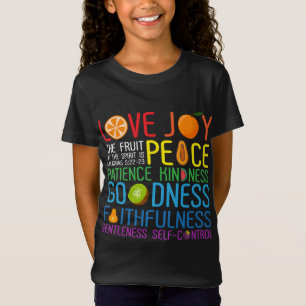 Liebe Freude Das Frucht des Geistes ist friedliche T-Shirt