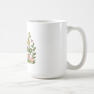 Liebe & Freunde 15 oz ästhetische Keramik-Tasse Kaffeetasse