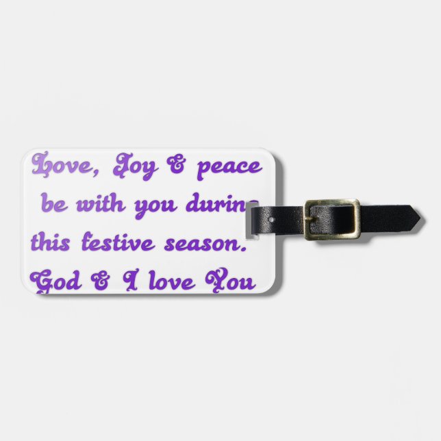 "Liebe Freunde" Feierliche Hochzeit Gruß Gepäckanhänger