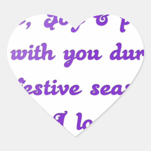 "Liebe Freunde" Feierliche Hochzeit Gruß Herz-Aufkleber (Vorderseite)