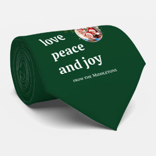 Liebe Frieden Freude Weihnachten Familie Foto Wald Krawatte