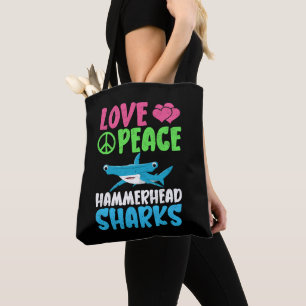 Liebe Frieden Hammerhai Haie Niedliche Meerestiere