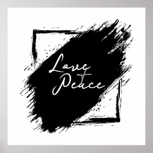 Liebe & Frieden Poster & Drucke
